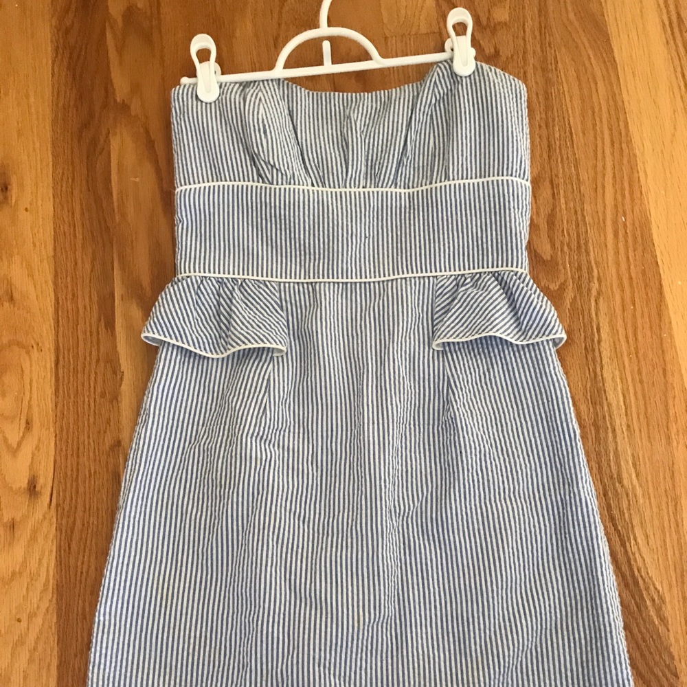 Southern Frock seersucker mini dress